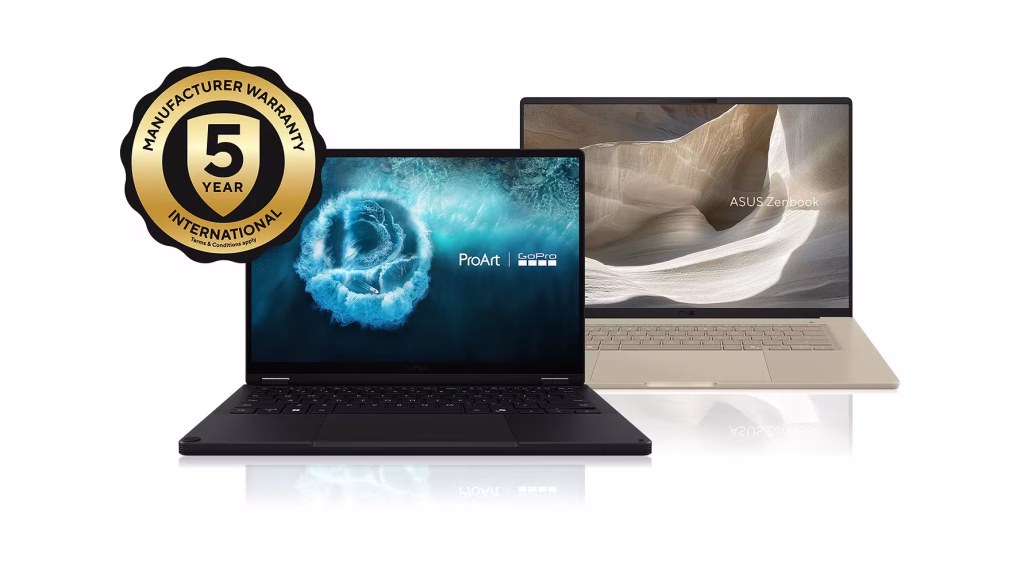 ASUS Nordic introduces new warranty coverage of up to 5 years